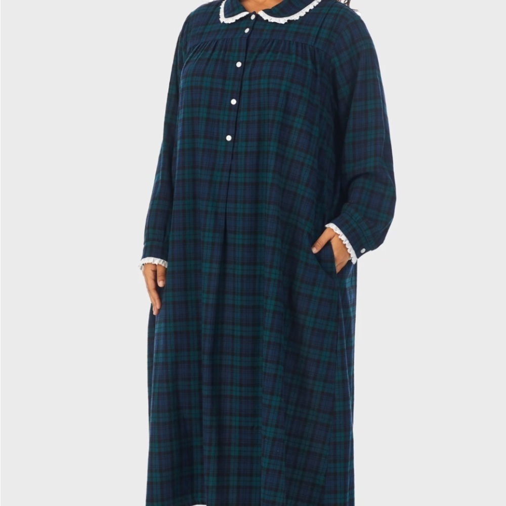 Lanz of Salzburg Classic Flannel Nightgown